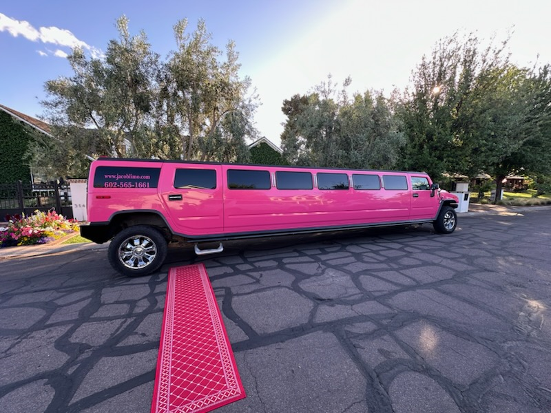 Scottsdale Arizona pink limo service